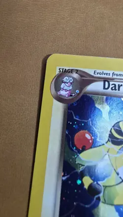 Dark Ampharos 1/105 - 1st Edition Neo Destiny Rare Pokemon Card - Image 4