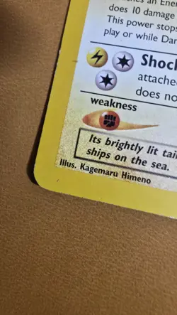 Dark Ampharos 1/105 - 1st Edition Neo Destiny Rare Pokemon Card - Image 5