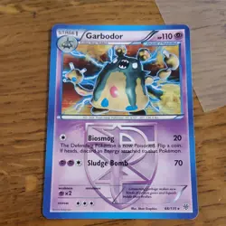 Pokemon TCG Garbodor Team Plasma - Plasma Storm 66/135 Holo Rare Card - Image 1