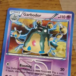 Pokemon TCG Garbodor Team Plasma - Plasma Storm 66/135 Holo Rare Card - Image 2