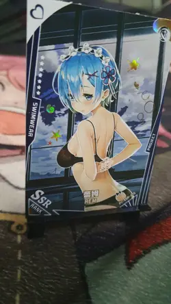Goddess Story BEAUTIFUL AND ELEGANT PROJECT SSR-015 REM RE:ZERO ANIME WAIFU CARD - Image 2