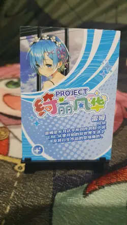 Goddess Story BEAUTIFUL AND ELEGANT PROJECT SSR-015 REM RE:ZERO ANIME WAIFU CARD - Image 3