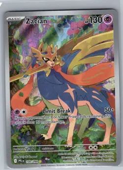 Zacian 100/094 ME02: Phantasmal Flames - Pokemon Card - NM - Image 1