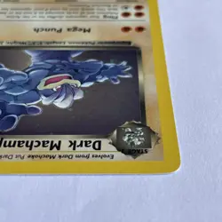 Pokemon -Team Rocket Dark Machamp Holo Rare Card 10/82 English 2000 Unlimited!! - Image 5