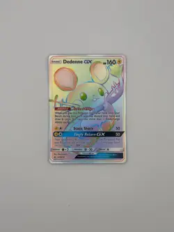 Dedenne GX - 219/214 - Pokemon Unbroken Bonds Sun & Moon Secret Rare Card NM - Image 1