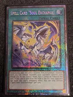 Spell Card "Soul Exchange" - MP25-EN007 - Starlight Rare - 1st Edition x1 - Near - Image 1