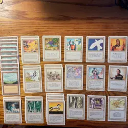MTG: Vintage ‘95 4th Edition 85 Card White Lot - Magic The Gathering - Image 1