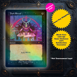 Dark Ritual Retro - Foil Playtest card for Magic: the Gathering - Commander FTP - Image 1