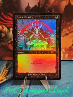 Dark Ritual Retro - Foil Playtest card for Magic: the Gathering - Commander FTP - Image 2