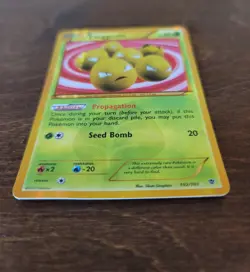 Exeggcute 102/101 BW Plasma Blast Shiny Secret Rare Pokemon Card - Image 2