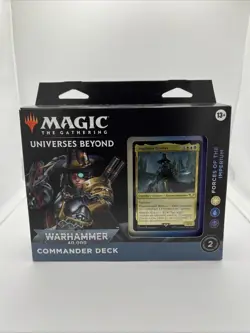 MTG - UB: Warhammer 40K - Forces of Imperium - Commander Deck - SEALED - Image 1