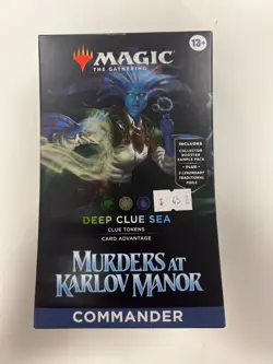 Mtg Murders at Karlov Manor Commander Deep Clue Sea - Image 1