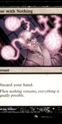 One with Nothing LP Light Play Saviors of Kamigawa MTG [12173] - Image 1