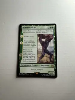 Summon: Titan NMFinal Fantasy Magic The Gathering Mtg Near Mint - Image 1