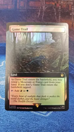 Game Trail (Extended Art) Universes Beyond: Doctor Who Foil - Image 1