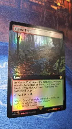 Game Trail (Extended Art) Universes Beyond: Doctor Who Foil - Image 2