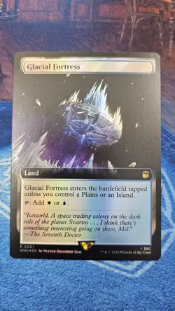 Glacial Fortress (Extended Art) Universes Beyond: Doctor Who Foil - Image 1