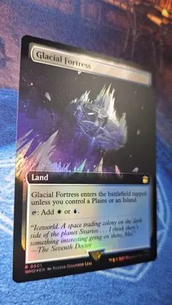 Glacial Fortress (Extended Art) Universes Beyond: Doctor Who Foil - Image 2