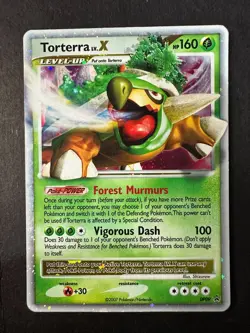 Pokemon - Torterra lv.X DP09 - Diamond & Pearl Promo LP - Image 1