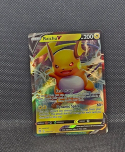 Raichu V - #045/172 - Pokemon TCG: Brilliant Stars Ultra Rare Holo Mint NM - Image 1