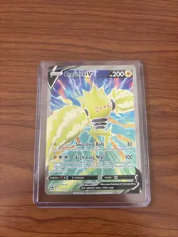 Pokemon Regieleki V 175/195 Swsh12: Sword & Shield Silver Tempest Holo Full Art - Image 1