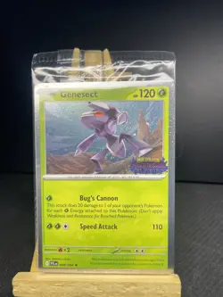 Pokemon Phantasmal Flames Genesect 008/094 Promo Stamped Sealed TCG fart swirl - Image 1