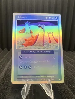 Lapras (Lahpreh) 63/77 - Holo PokePu V2 Fan Art - Pokemon NM - Image 1