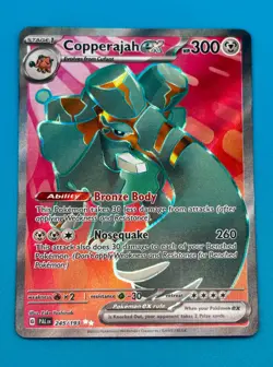 Copperajah Ex #245 Pokemon Sv: Paldea Evolved Ultra Rare Holo Near Mint Card TCG - Image 1