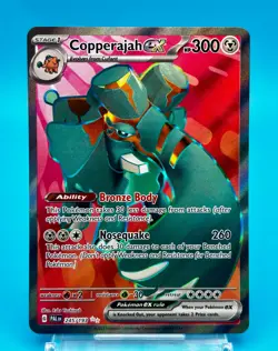 Copperajah Ex #245 Pokemon Sv: Paldea Evolved Ultra Rare Holo Near Mint Card TCG - Image 4