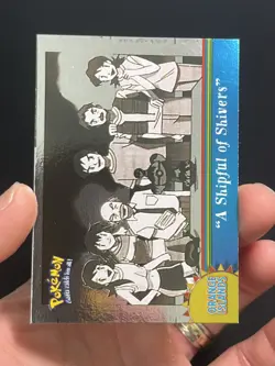 2000 Topps Pokemon TV Series 3 Foil #OR12 Orange Islands "A Shipful of Shivers" - Image 1
