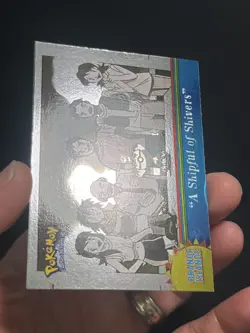 2000 Topps Pokemon TV Series 3 Foil #OR12 Orange Islands "A Shipful of Shivers" - Image 2