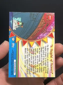 2000 Topps Pokemon TV Series 3 Foil #OR12 Orange Islands "A Shipful of Shivers" - Image 3