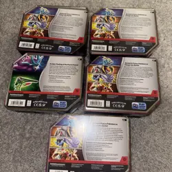 Pokemon TCG | Paradox Destinies | Complete Set of 5 Tins | Sealed - Image 2