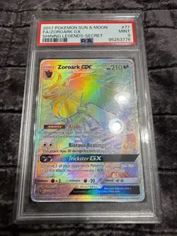 Zoroark Gx 77/73 Secret Shining Legends 2017 Pokemon PSA 9 - Image 2