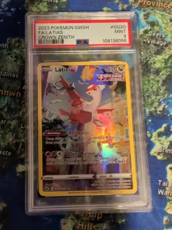 💎 Latias GG20/GG70 PSA 9 MINT Crown Zenith Galarian Gallery Pokemon TCG 💎 - Image 2