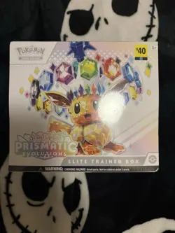Pokemon Prismatic Evolutions ETB Elite Trainer Box Sealed, English Edition - Image 1