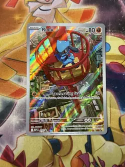 • Riolu • 010 Full Art Holo ME Mega Evolution Promo Pokemon TCG NM - Image 1