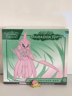 POKEMON Scarlet & Violet Paradox Rift Elite Trainer Box ETB Iron Valiant - Image 1