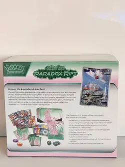 POKEMON Scarlet & Violet Paradox Rift Elite Trainer Box ETB Iron Valiant - Image 3