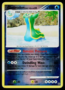 GASTRODON EAST SEA 8/132 REVERSE HOLO SECRET WONDERS POKEMON TCG - Image 1