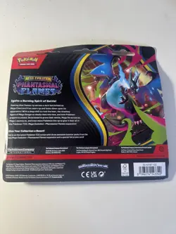 Pokemon TCG: Phantasmal Flames Blister Pack (3 Boosters + Promo) - Sealed - Image 2