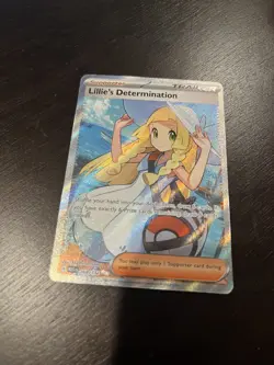Mega Evolution Lillie's Determination 169/132 Holo Ultra Rare Pokemon TCG - Image 2