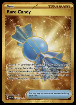 Pokemon TCG Scarlet & Violet #256 Rare Candy Hyper Rare - Image 1