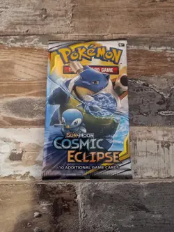 Pokemon S&M Cosmic Eclipse Booster Pack Factory Sealed x1 - Image 1