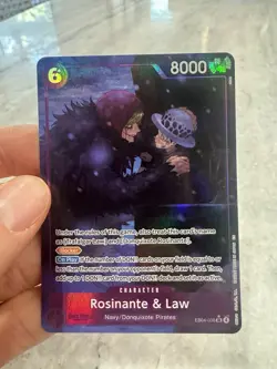 Rosinante & Law (Alternate Art) EB04-038 The Azure Sea's Seven Foil - Image 1