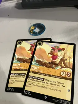 #16 Piglet - Pooh Pirate Captain X2 Disney Lorcana Inklands - Image 1