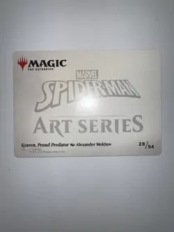 Kraven, Proud Predator Art Card Art Series: Marvel's Spider-Man Regular - Image 3