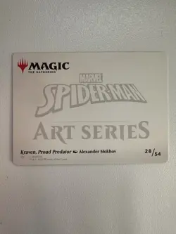 Kraven, Proud Predator Art Card Art Series: Marvel's Spider-Man Regular - Image 4