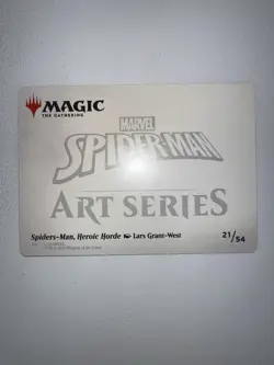 Spiders-Man, Heroic Horde Art Card Art Series: Marvel's Spider-Man Regular - Image 3