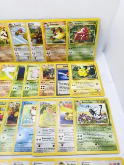 WOTC Pokemon Jungle Master Set 30 of 64 Cards (46%) Complete No Duplicates - Image 3